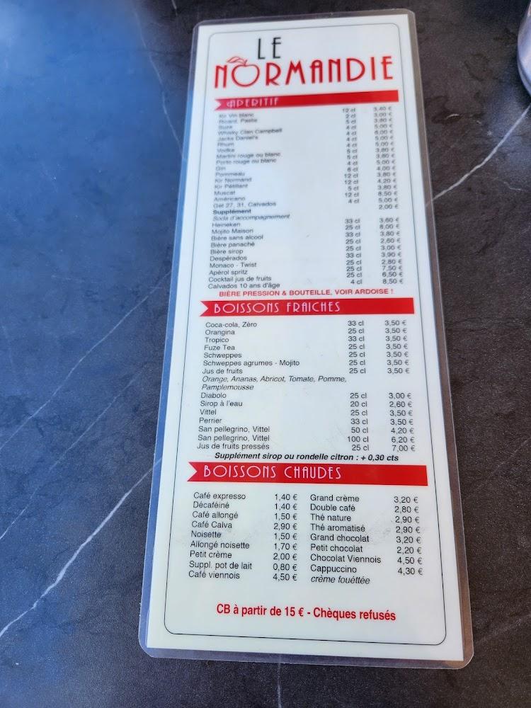 Brasserie Le Normandie - Menu Image 4